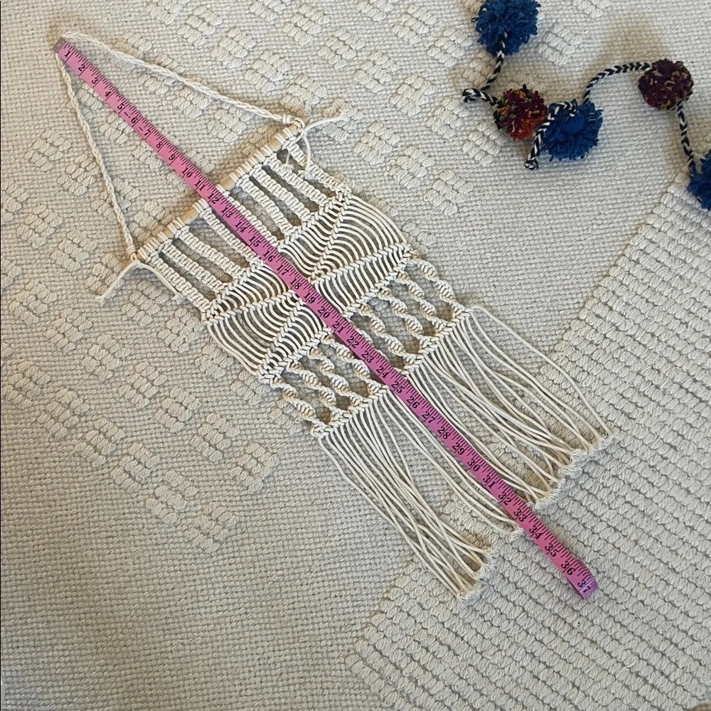 Set of Macrame Wall Hanging for plants and decor